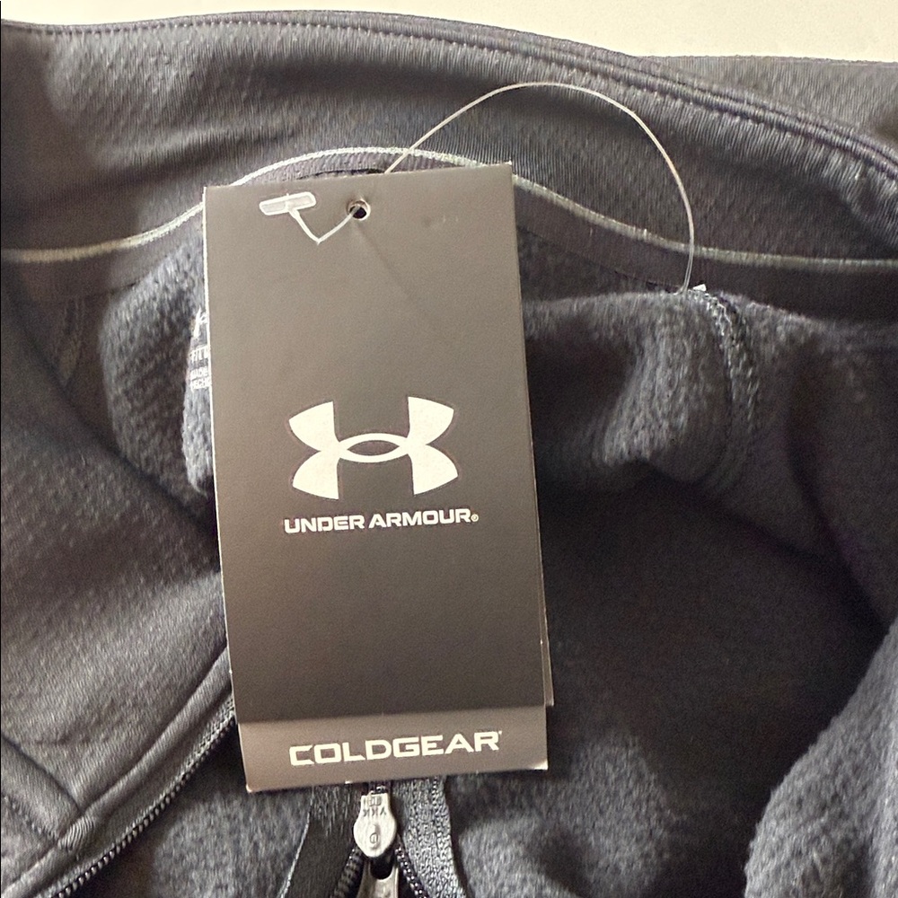Under Armour Coldgear Base 4.0 Half Zip Jacket Top Black Size 2XL XXL - Picture 9 of 15